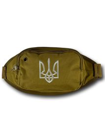 Сумка тактична на пояс UKRAINE Койот