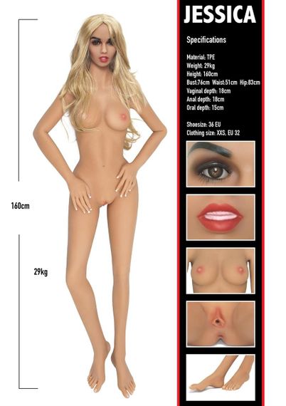 Секс лялька Banger Babe Jessica sexstyle | Зображення 1