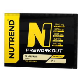 Предтренировочный комплекс Nutrend N1 17 g, Grapefruit