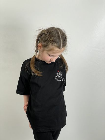 Футболка дитяча "Family look" Носи своє 116 Чорний (p-13441-149907) | Зображення 3