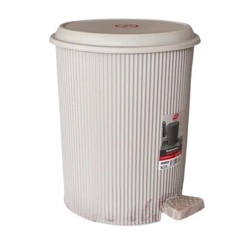 Набір відер з педаллю 3 предмети: (11л/17л/24л) кава з молоком Nostalgia ELIF