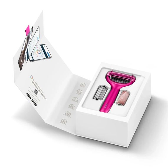 Ролер для голкової мезотерапії обличчя та тіла GESKE MicroNeedle Face&Body Roller 9в1 magenta | Зображення 8