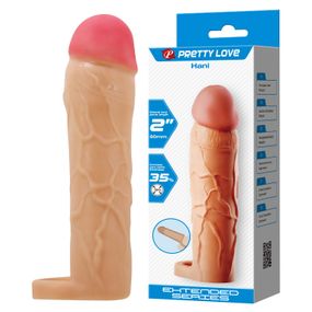 Насадка на член - Pretty Love Hani Penis Extender +2" Flesh