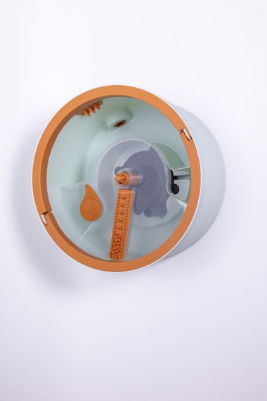 Набор для уборки швабра с отжимом 119 (см) и ведром 7 (л) профессиональная швабра с ведром Голубой HP-35015-45 | Зображення 1