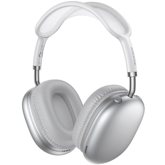 Накладні бездротові навушники Borofone BO36 Tone Silver