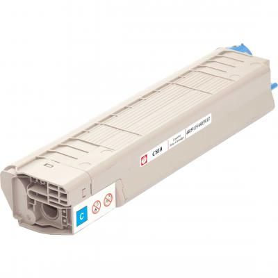 Тонер-картридж BASF OKI C810 Cyan 44059119/44059107 (KT-C810C) | Зображення 2