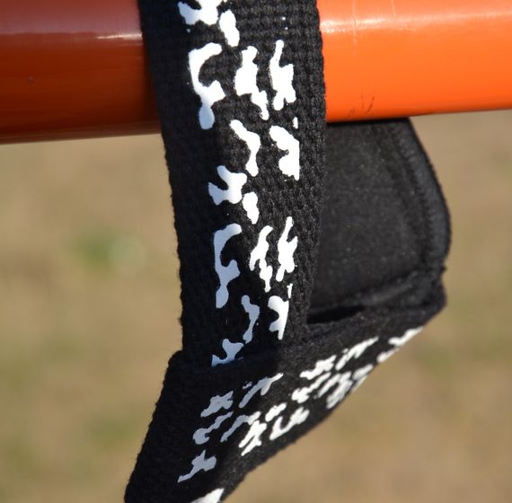 Лямки для тяги Мадмакс Camo Power Wrist Straps Camo/White | Зображення 7