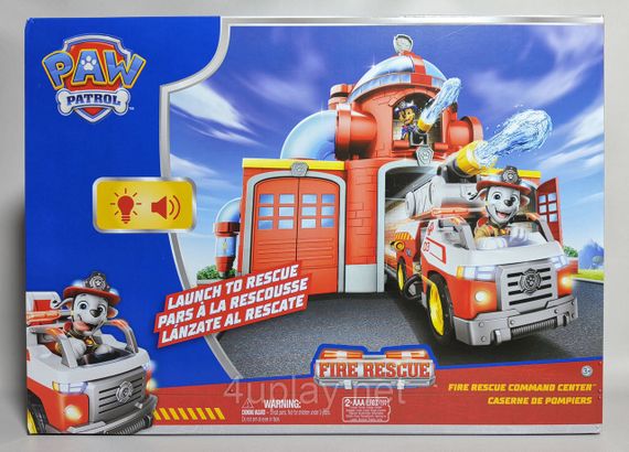 Щенячий патруль Пожежна команда Велика пожежна станція Paw Patrol Fire Rescue Command Center | Зображення 9