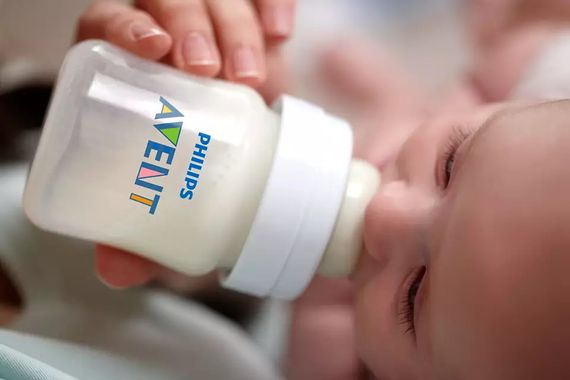Philips Пляшечка Avent для годування Анти-колік , 125 мл, 1 шт (SCY100/01) | Зображення 1