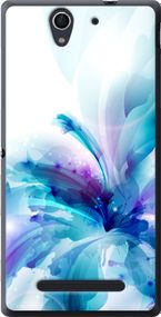 Чехол на Sony Xperia C3 D2502 цветок "2265u-171-17620"