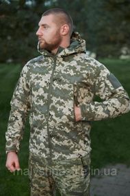 Куртка Soft Shell Tactical піксель ЗСУ