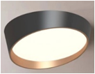 Потолочный LED светильник WBL-75/32*2W BK+GD WW+NW+CW
