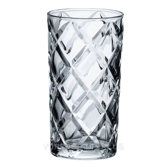 Набор стаканов 6 шт по 400 мл прозрачные HP1607 | Зображення 1