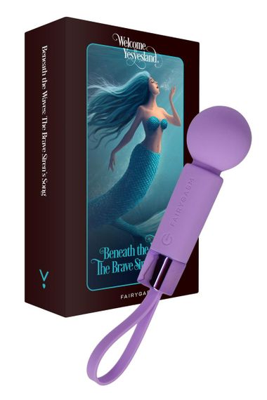 Мінівібромасажер FairyGasm Pearlstasy violet Sex Aura