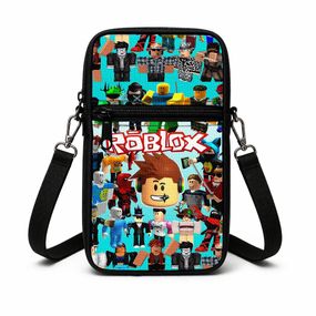 Сумка-чохол для телефону Roblox,дитяча сумка через плече, водонепроникна міні-сумка (4807)