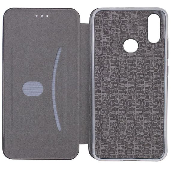 Кожаный чехол-книжка Classy для Samsung Galaxy A10s Темно-синий | Зображення 2