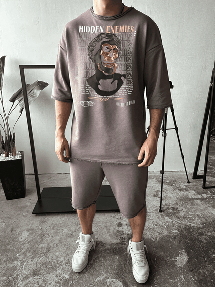 Комплект футболка та шорти ДТФ