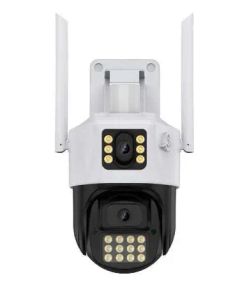Камера 360  (P12-P6MP)-mpКамера Wifi ptz двойной поклон 3mp+3mp= 6mp камера +12v2a power *icsee