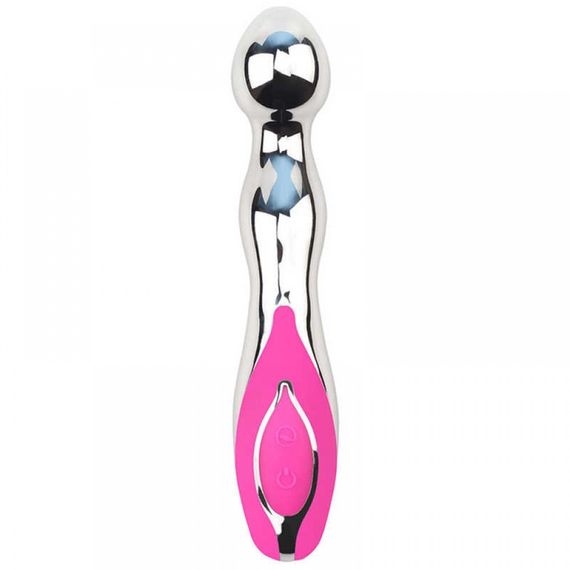 Вібромасажер для точки G CHISA DiDi Magic G Wand з підсвічуванням, рожевий Sex Aura | Зображення 2