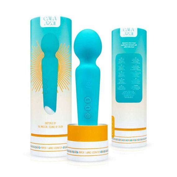 Вібромасажер Cala Azul – Maria Wand Vibrator, 10 режимів, регулювання інтенсивності | Зображення 8