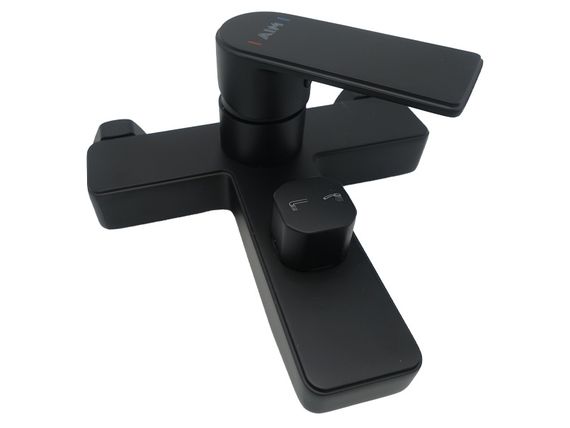 Змішувач для ванни латунь AIM чорний матовий DG00731 (matte black) | Зображення 3