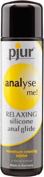 Анальна змазка pjur analyse me! Relaxing jojoba silicone 100 мл на силіконовій основі з жожоба sexstyle