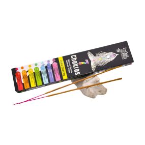 Аромапалички  7 Чакр з листівкою побажань 15г Tribal Soul 8901684620893