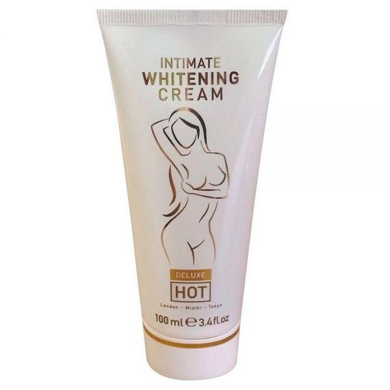 Крем для освітлення шкіри HOT Intimate Whitening Cream Deluxe 100 мл sexstyle