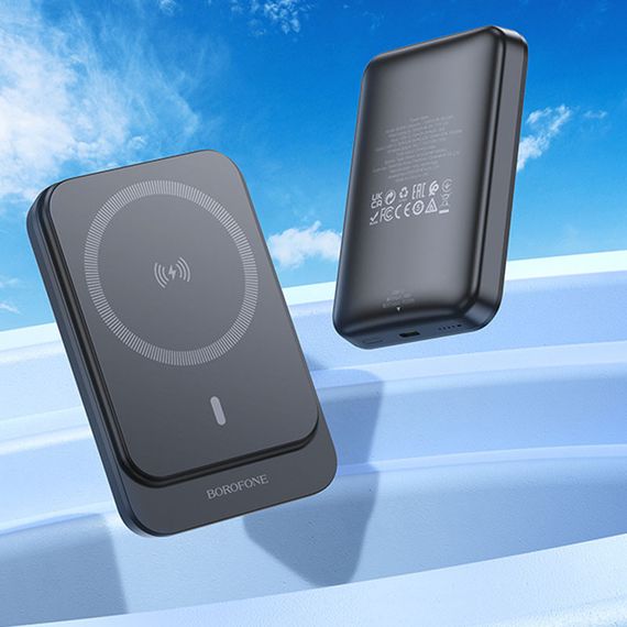 Портативний ЗП Power Bank BOROFONE BJ63A Nimble PD20W з БЗП 10000 mAh Black | Зображення 4