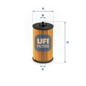 Фильтр масляный UFI 25.225.00