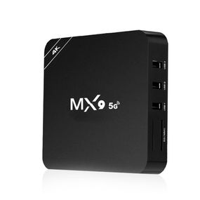 Медіа приставка MX9 4K 4 / 64G Smart TV Box (Android 9.0, ОЗУ 4Гб, 64Гб вбудованої пам'яті, 4-х ядерний процесор Cortex A7, ARM Mali-400 GPU
