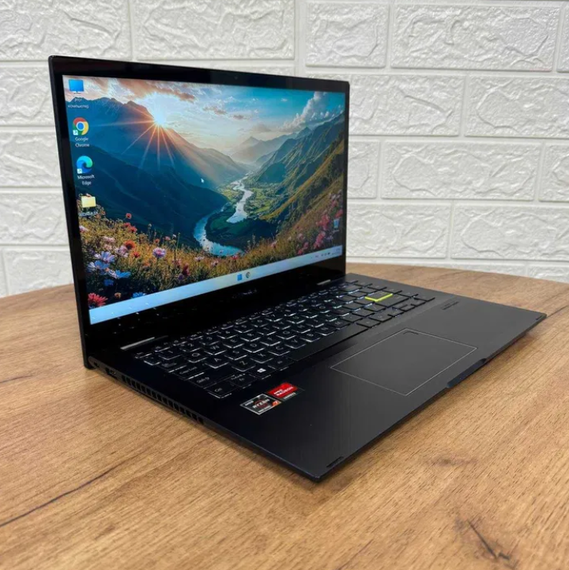 Ноутбук Сенсорний Asus VivoBook TM420UA x360 Ryzen 7 5700U 8Gb SSD 256Gb Б/В | Зображення 1