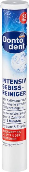 Dontodent Донтодент Таблетки для чистки зубных протезов, 128 шт. | Зображення 2