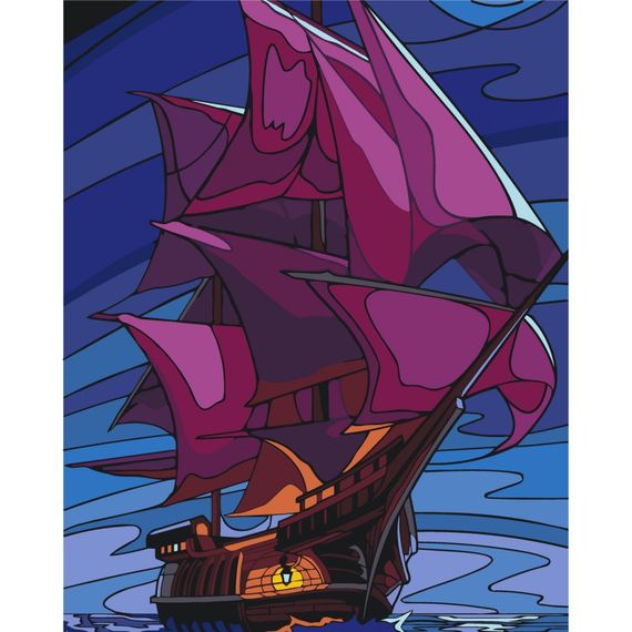 Картина по номерам без подрамника "Мечта путешественника" 10628-ACNF 40х50 см