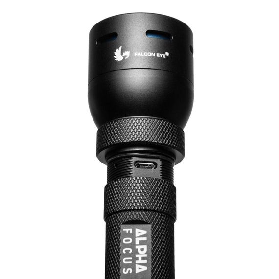 Ліхтар тактичний Falcon Eye Alpha 2.4 (500 Lm) Focus USB Rechargeable (FHH0116) | Зображення 4