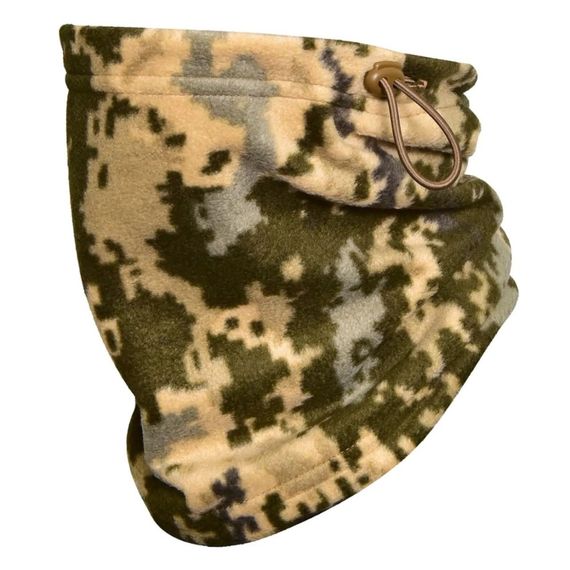 Баф матеріал фліс з фіксатором Піксель