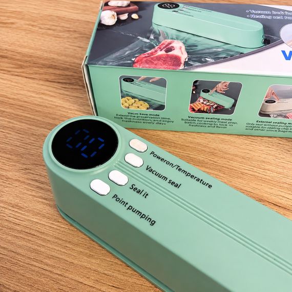 Аккумуляторный вакуумный упаковщик Vacuum Sealer | Зображення 2