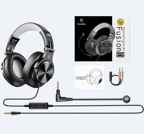 Гарнітура OneOdio A71D, 3,5мм, Black