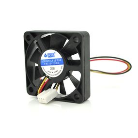Кулер корпусний Merlion 5010, 50x50x10mm, 12V/0.01A, RPM 1500±15%, 3-pin, Black, OEM