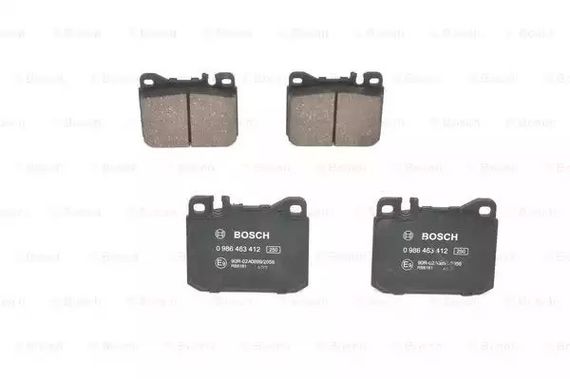 Колодки гальмівні дискові MB S-CLASS передн.  BOSCH (0986463412) | Зображення 2