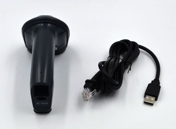 CCD 1D, 2D провідний імідж-сканер штрих-кодів, QR кодів AsianWell AW-2255W | Зображення 2