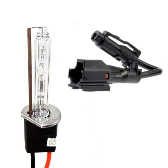 Ксенонова лампа КВАНТ H1 5000К з керамічною вставкою 12/24 V (1 шт.)