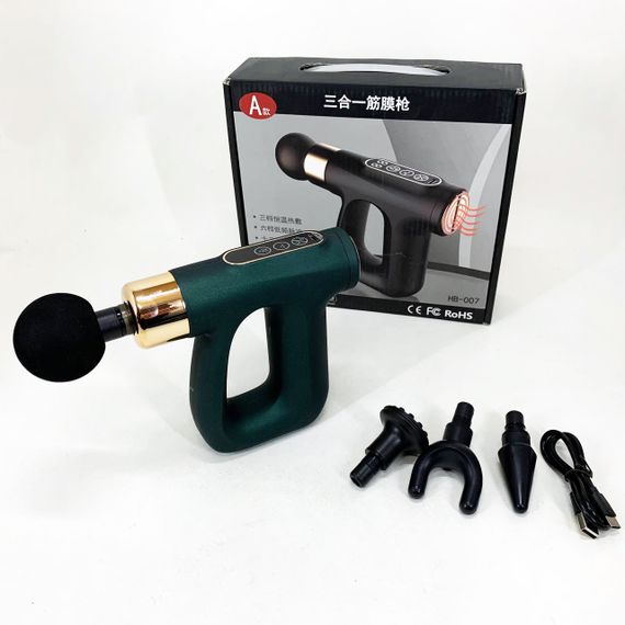 Качественный ручной массажер, Мышечный массажер для плеча, Роликовая подушка для массажа тела AO-41 | Зображення 5