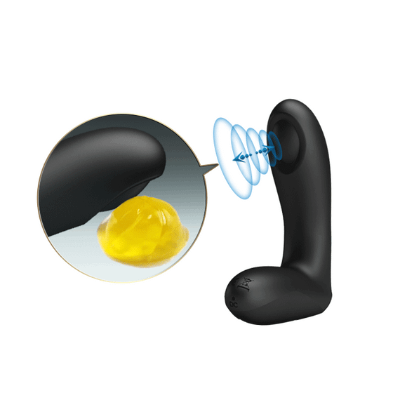 Масажер простати - Pretty Love Archenemy Pulsator Black (App) Sex Aura | Зображення 7