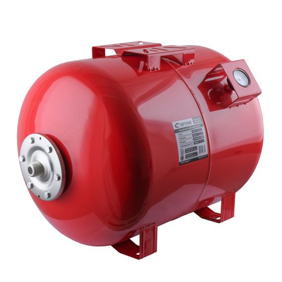Розширювальний бак Optima cal-pro 100 л з манометром (22885) | Зображення 2