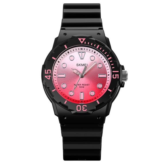 Жіночий годинник Skmei 2012BKPK Black-Pink