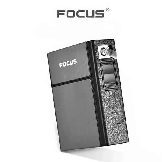 ЮСБ Запальничка - Портсигар Для Пачки Focus Silver  ПА-5 | Зображення 4