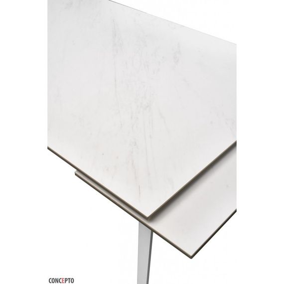 Стол раскладной Concepto HUGO CARRARA WHITE КЕРАМИКА 140-200 см | Зображення 9