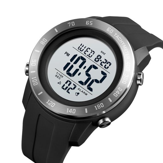 Чоловічий годинник Skmei 1524BKWT Black-White | Зображення 1
