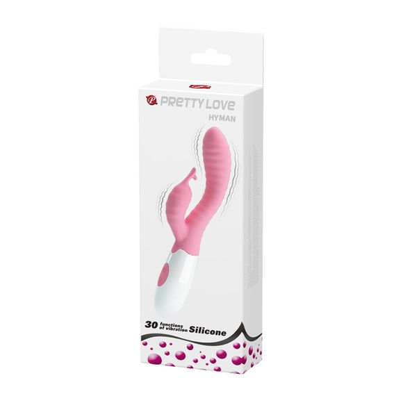 Вибратор – кролик HYMAN (розовый) sexstyle | Зображення 6